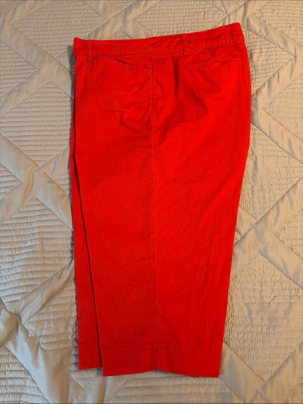 St. John's Bay Bright Red Women's Capris